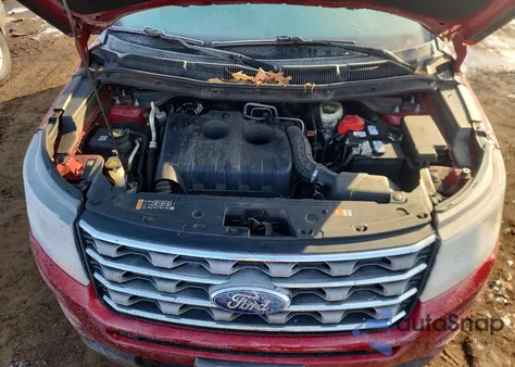 2016 Ford Explorer z USA, uszkodzony, nr VIN 1FM5K8BH4GGA92812